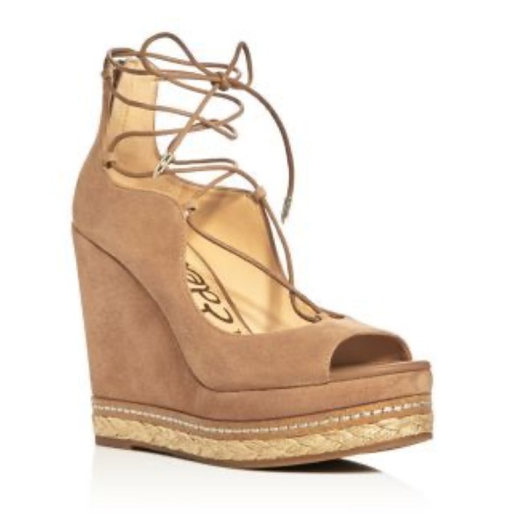 Sam Edelman Lace Up Wedges